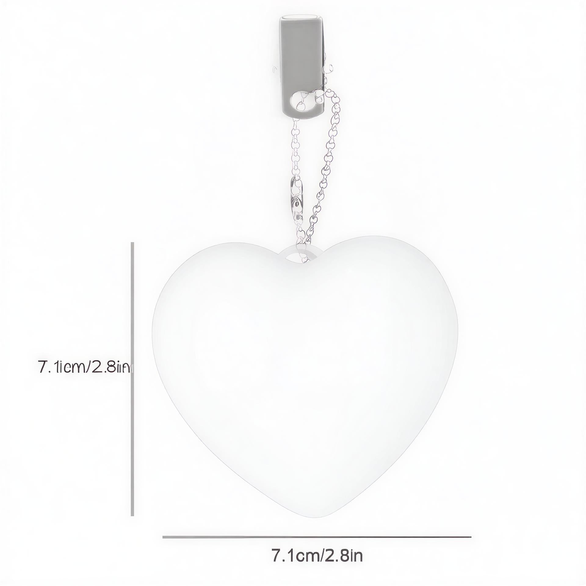 Purse Lume Motion-Sensor Heart Light